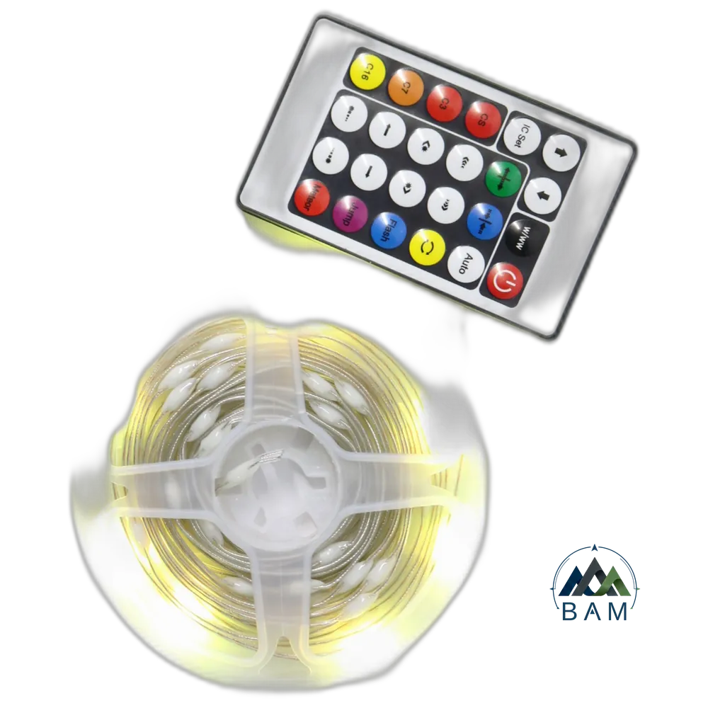 ریسه LED کمپینگ 10 متری RGB